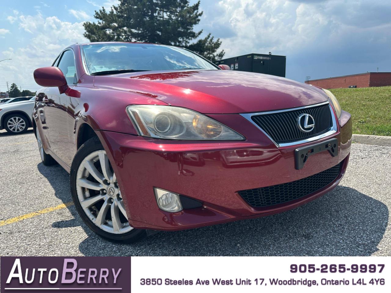 Used 2008 Lexus IS 250 4DR SDN AUTO AWD for sale in Woodbridge, ON