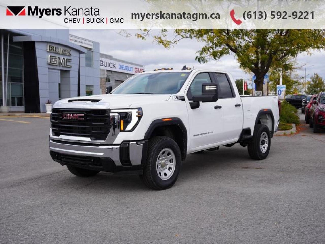 New 2024 GMC Sierra 2500 HD Pro  - Running Boards - Heated Mirrors for sale in Kanata, ON