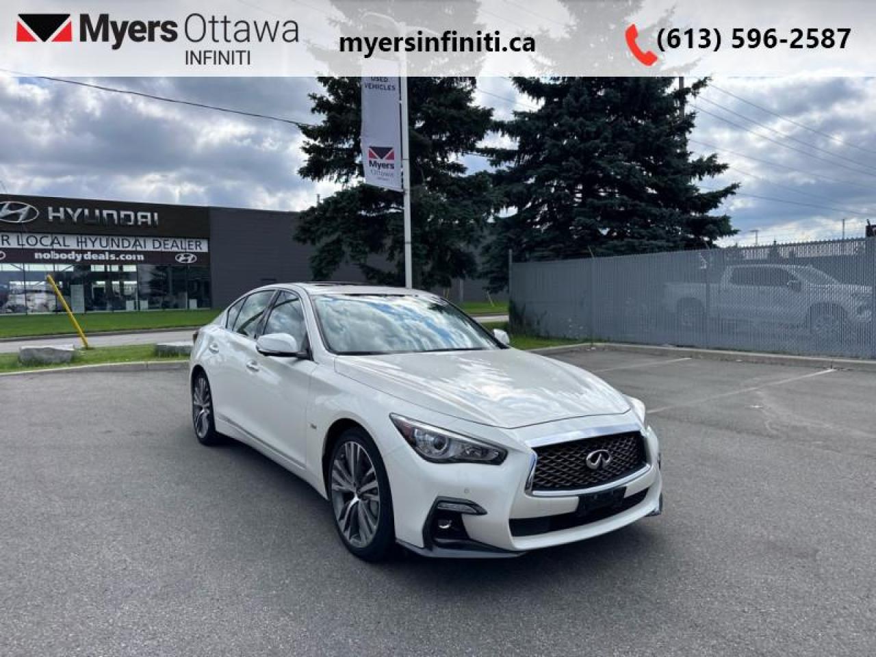 Used 2020 Infiniti Q50 SPORT  - Certified - Low Mileage for sale in Ottawa, ON