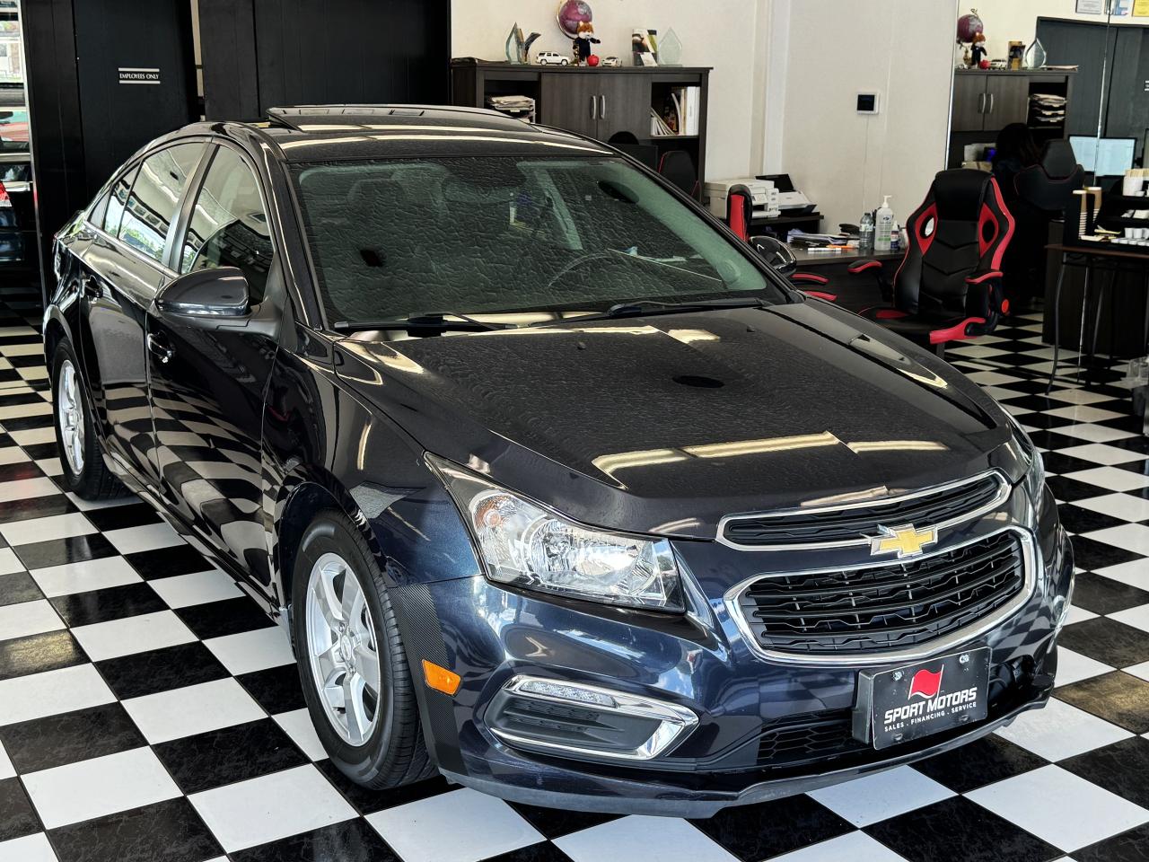 2015 Chevrolet Cruze 2LT++Camera+Heated Leather+Roof+GPS+CLEAN CARFAX - Photo #8