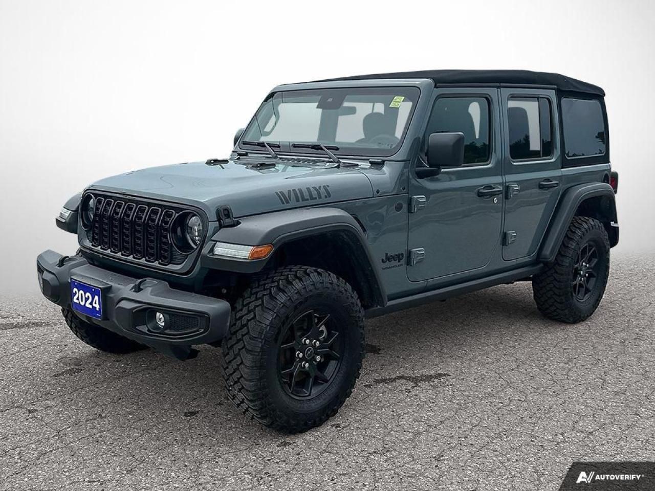 Used 2024 Jeep Wrangler Willys for sale in Port Elgin, ON