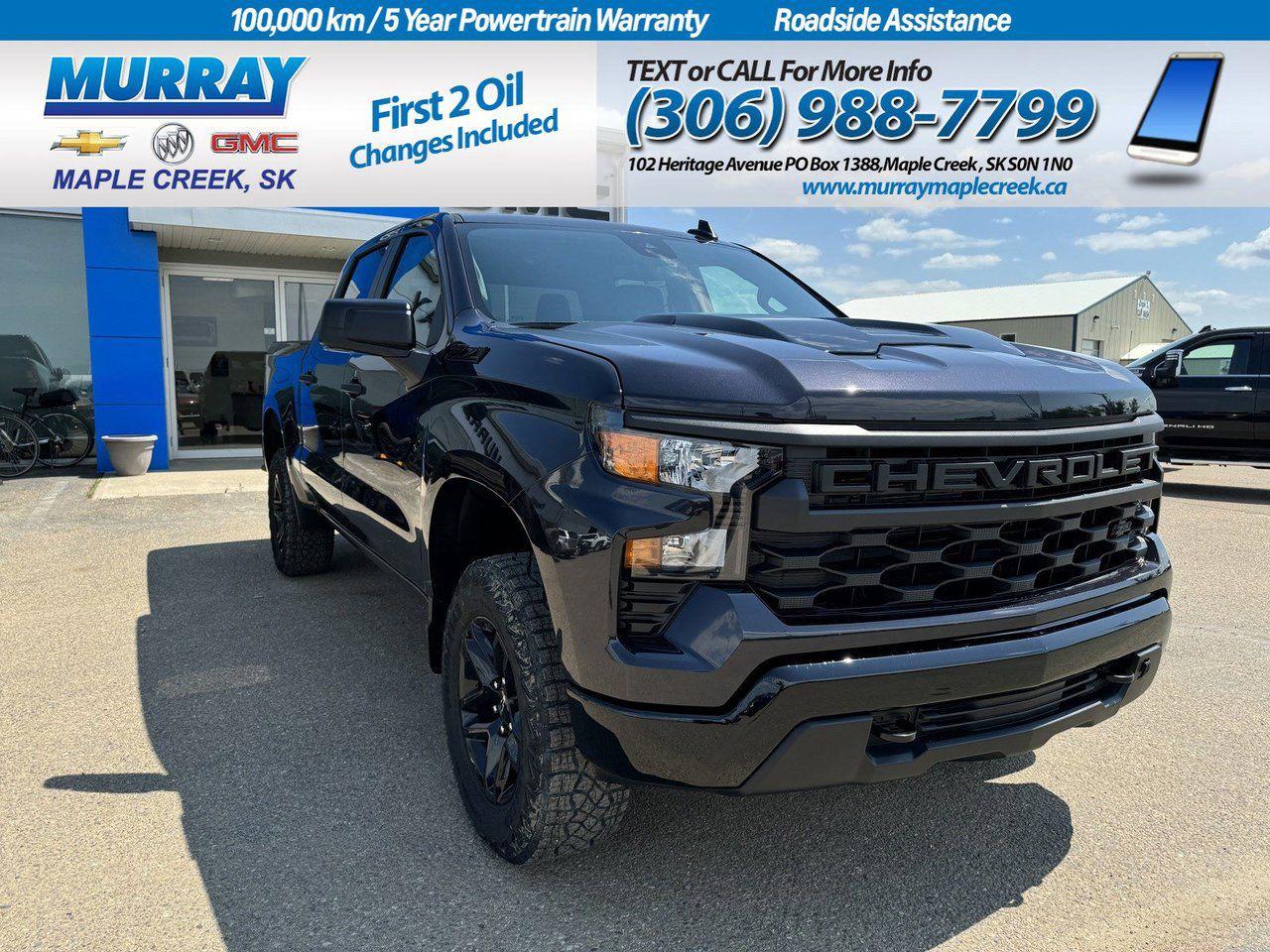 New 2024 Chevrolet Silverado 1500 Custom Trail Boss for sale in Maple Creek, SK