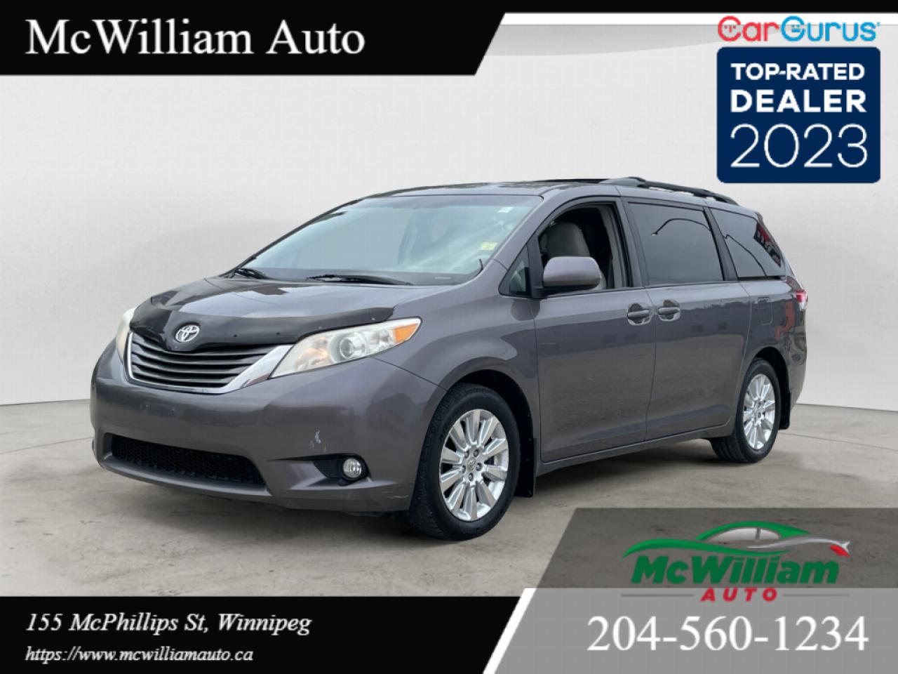 Used 2011 Toyota Sienna XLE I SUNROOF I LEATHER HEATED SEATS- for sale in Winnipeg, MB