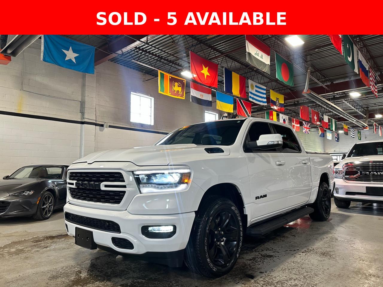 2022 RAM 1500 SPORT 4X4 CREW CAB 5'7" BOX - Photo #1