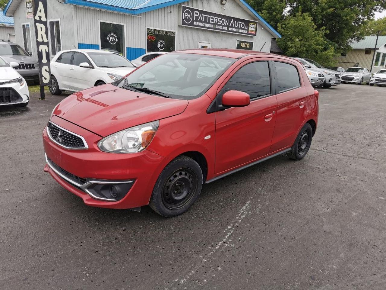 <p>5 SPEED BASIC OPTIONS NO A/C WE FINANCE&nbsp;Looking for a reliable and affordable pre-owned vehicle? Look no further than our 2017 Mitsubishi Mirage SE at Patterson Auto Sales. This sleek car is equipped with a powerful 1.2L L3 DOHC engine, making it perfect for city driving or long road trips. With its impressive fuel efficiency and compact size, the Mirage is the perfect choice for anyone looking for a practical and stylish ride. Don't miss out on this opportunity to own a top-quality vehicle at a great price. Visit us at Patterson Auto Sales and take the 2017 Mitsubishi Mirage SE for a test drive today!</p>