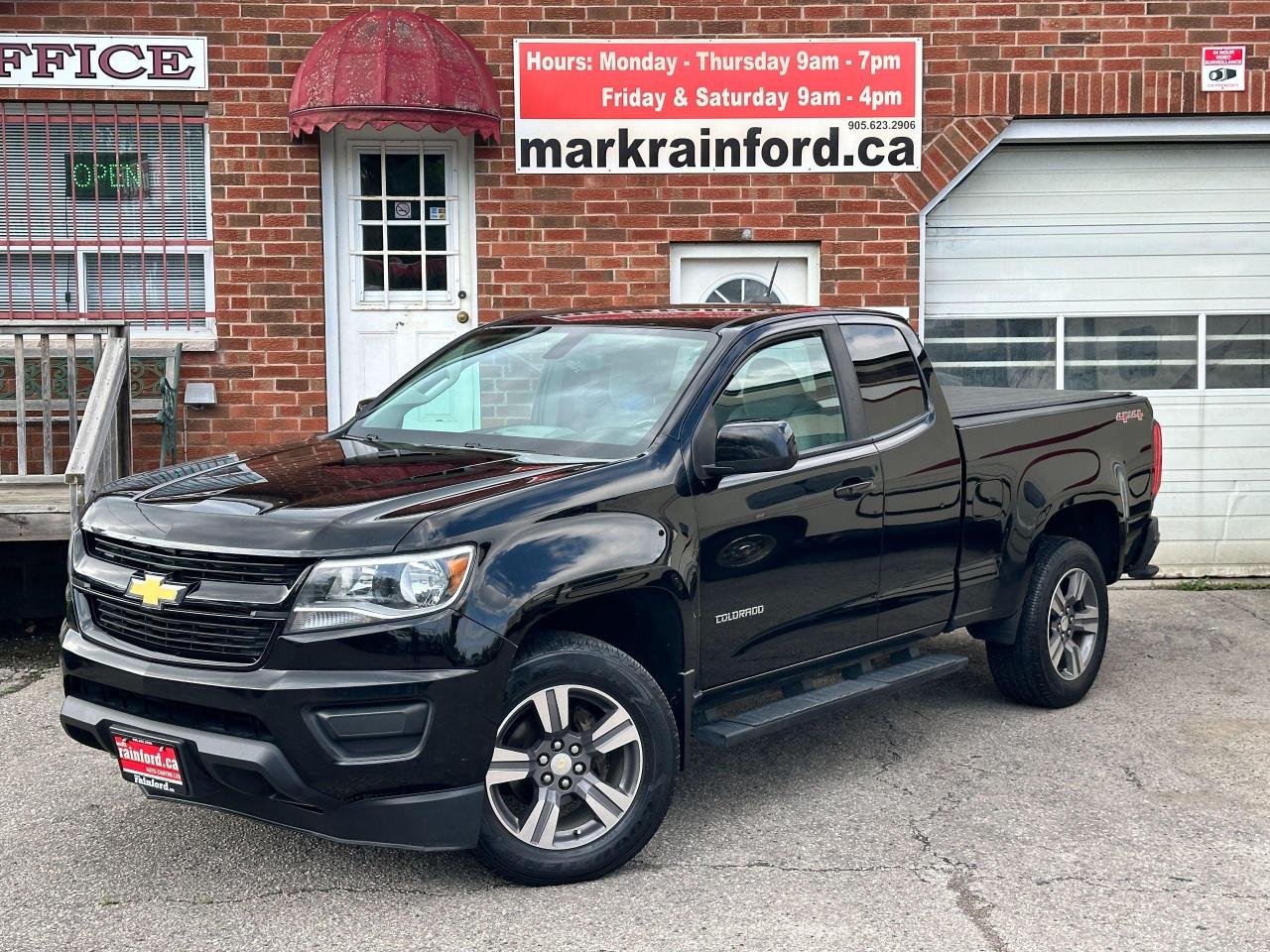 Used 2017 Chevrolet Colorado WT 4x4 2.5 ExtCab Bluetooth CarPlay BackupCam A/C for sale in Bowmanville, ON