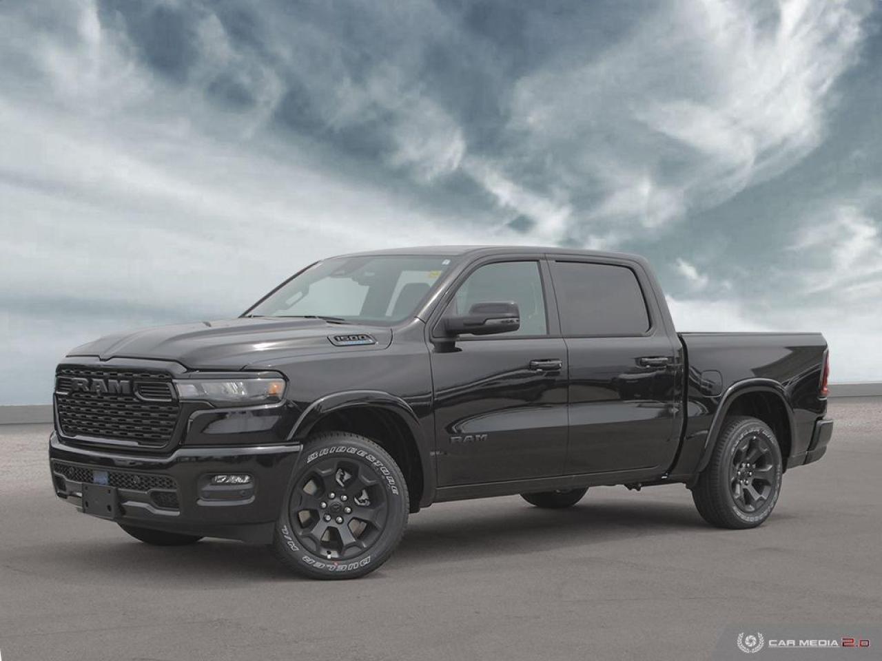 New 2025 RAM 1500 BIG HORN | 4X4 | CREW | NIGHT | 12in | LVL 2 | NAV for sale in Milton, ON