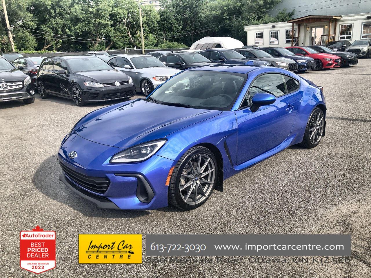 Used 2023 Subaru BRZ Sport-tech 6SPD, SPORT TECH, HTD. SEATS, BK CAM, A for sale in Ottawa, ON