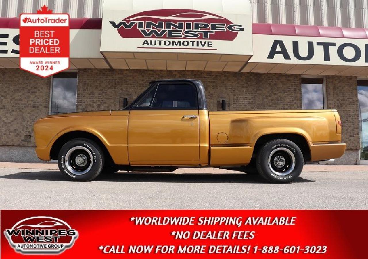 Used 1970 Chevrolet C10/K10 CUSTOM RESTO-MOD SHORTBOX STEPSIDE, SHARP!! for sale in Headingley, MB