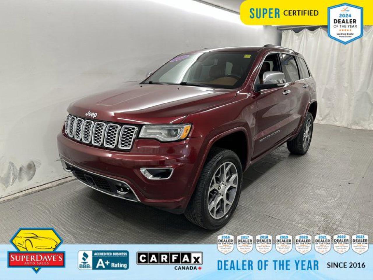 Used 2021 Jeep Grand Cherokee Overland for sale in Dartmouth, NS