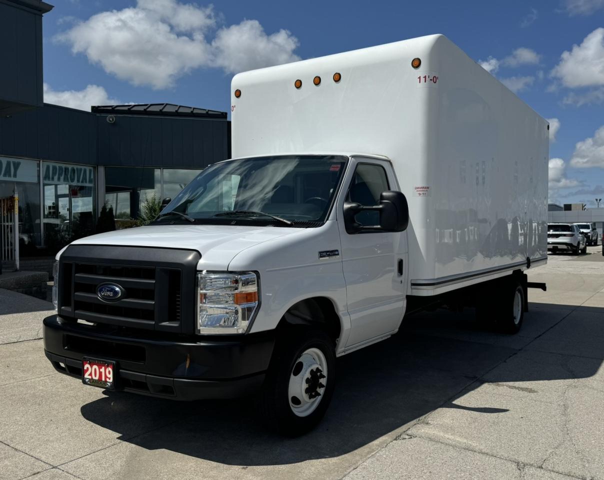 <p style=text-align: center;><strong><span style=font-size: 18pt;>2019 FORD E-450 CUBE VAN DRW 158 WB</span></strong></p><p style=text-align: center;><strong><span style=font-size: 18pt;>6.8L TRITON 10 CYLINDER GAS ENGINE</span></strong></p><p style=text-align: center;><span style=font-size: 14pt;>305 HORSEPOWER | 420 LB-FT OF TORQUE</span></p><p style=text-align: center;><strong><span style=font-size: 18pt;>6-SPEED AUTOMATIC TRANSMISSION</span></strong></p><p style=text-align: center;><strong><span style=font-size: 18pt;>16 STEEL WHEELS</span></strong></p><p style=text-align: center;> </p><p style=text-align: center;><strong><span style=font-size: 14pt;>FEATURES:</span></strong></p><p style=text-align: center;><span style=font-size: 14pt;>Power windows, Power door locks, Automatic headlights, AM/FM Radio, Bluetooth audio streaming, Variable speed intermittent wipers, Vinyl bucket seats, Air conditioning</span></p><p style=text-align: center;> </p><p style=text-align: center;><span style=font-size: 18.6667px;>Loading ramp located at rear. Equipped with shelving in cargo area.</span></p><p style=text-align: center;> </p><p style=text-align: center;> </p><p style=box-sizing: border-box; margin-bottom: 1rem; margin-top: 0px; color: #212529; font-family: -apple-system, BlinkMacSystemFont, Segoe UI, Roboto, Helvetica Neue, Arial, Noto Sans, Liberation Sans, sans-serif, Apple Color Emoji, Segoe UI Emoji, Segoe UI Symbol, Noto Color Emoji; font-size: 16px; background-color: #ffffff; text-align: center; line-height: 1;><span style=box-sizing: border-box; font-family: arial, helvetica, sans-serif;><span style=box-sizing: border-box; font-weight: bolder;><span style=box-sizing: border-box; font-size: 14pt;>Here at Lanoue/Amfar Sales, Service & Leasing in Tilbury, we take pride in providing the public with a wide variety of High-Quality Pre-owned Vehicles. We recondition and certify our vehicles to a level of excellence that exceeds the Status Quo. We treat our Customers like family and provide the highest level of service from Start to Finish. If you’d like a smooth & stress-free car shopping experience, give one of our Sales Associates a call at 1-844-682-3325 to help you find your next NEW-TO-YOU vehicle!</span></span></span></p><p style=box-sizing: border-box; margin-bottom: 1rem; margin-top: 0px; color: #212529; font-family: -apple-system, BlinkMacSystemFont, Segoe UI, Roboto, Helvetica Neue, Arial, Noto Sans, Liberation Sans, sans-serif, Apple Color Emoji, Segoe UI Emoji, Segoe UI Symbol, Noto Color Emoji; font-size: 16px; background-color: #ffffff; text-align: center; line-height: 1;><span style=box-sizing: border-box; font-family: arial, helvetica, sans-serif;><span style=box-sizing: border-box; font-weight: bolder;><span style=box-sizing: border-box; font-size: 14pt;>Although we try to take great care in being accurate with the information in this listing, from time to time, errors occur. The vehicle is priced as it is physically equipped. Minor variances will not effect pricing. Please verify the vehicle is As Expected when you visit. Thank You!</span></span></span></p><p style=text-align: center;> </p>
