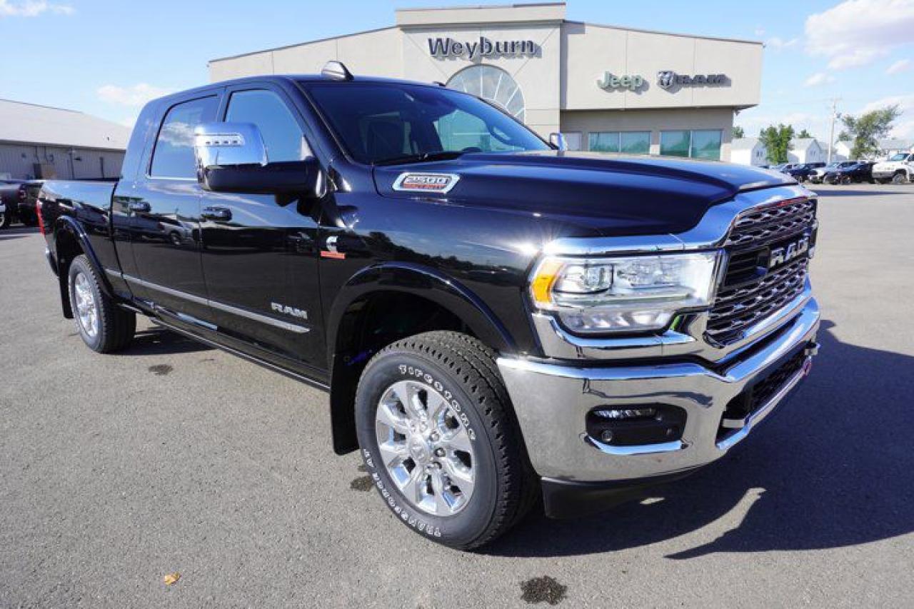 New 2024 RAM 2500 Limited | MEGA CAB! | Vented/Heated Seats | Sunroof | Power Boards | 5th Wheel Prep | Chrome Pkg. | for sale in Weyburn, SK