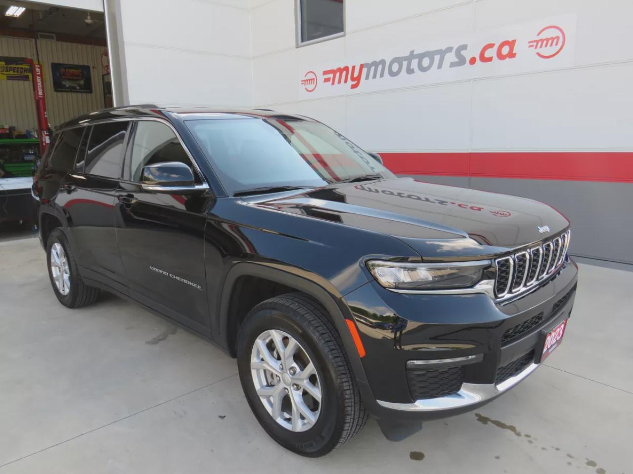 Used 2023 Jeep Grand Cherokee L Limited (**CLEAN TITLE/NO ACCIDENTS!!**SAFETY/CERTIFIED!!**4WD**6 PASSENGER**FOG LIGHTS**ALLOY RIMS**REMOTE START**LEATHER**NAVIGATION**POWER SEATS**DIGITAL TOUCHSCREEN**DRIVE MODES**HEATED SEATS/STEERING WHEEL**POWER TAILGATE**REAR HEATED SEATS/CLIMATE for sale in Tillsonburg, ON
