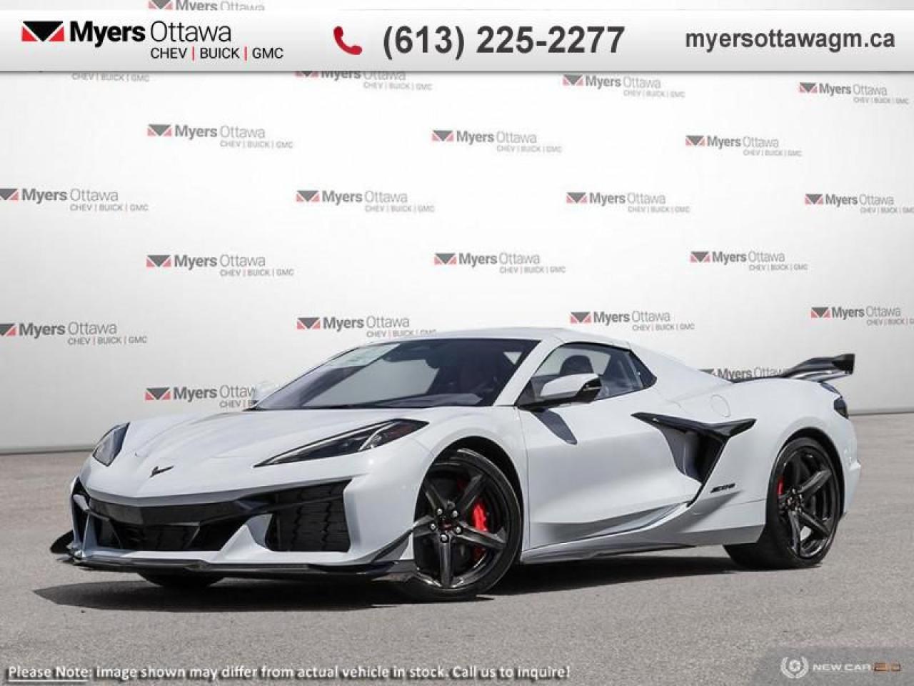 <br> <br>**SEASON END PRICING- SAVE ON THIS Z06 THAT SELLS USED OVER LIST PRICE!!! EVERY OPTION- CONVERTIBLE 3LZ Z06- MATRIX GREY ON RED- Z07 ULTIMATE PERFORMANCE PACKAGE, CARBON WHEELS, CARBON BODY, CARBON WING- FRONT LIFT. YOU NAME IT. IN STOCK. <br> <br>To apply right now for financing use this link : <a href=https://creditonline.dealertrack.ca/Web/Default.aspx?Token=b35bf617-8dfe-4a3a-b6ae-b4e858efb71d&Lang=en target=_blank>https://creditonline.dealertrack.ca/Web/Default.aspx?Token=b35bf617-8dfe-4a3a-b6ae-b4e858efb71d&Lang=en</a><br><br> <br/> Weve discounted this vehicle $18000.    4.99% financing for 84 months.  Incentives expire 2025-01-02.  See dealer for details. <br> <br><br> Come by and check out our fleet of 40+ used cars and trucks and 150+ new cars and trucks for sale in Ottawa.  o~o