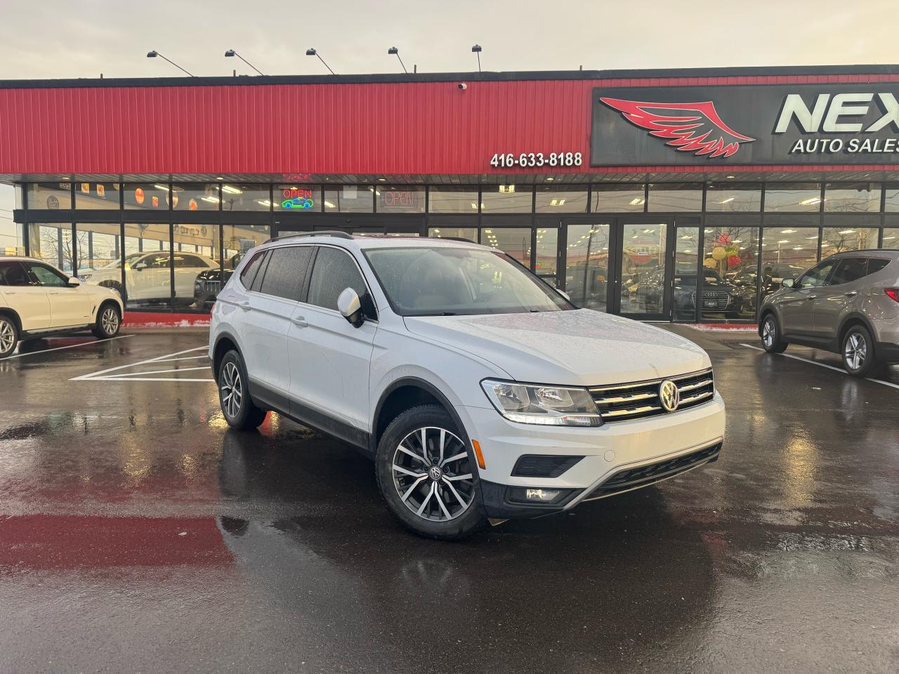 2018 Volkswagen Tiguan COMFORTLINE AWD LEATHER PAN/ROOF NAV B/SPOT CAMERA