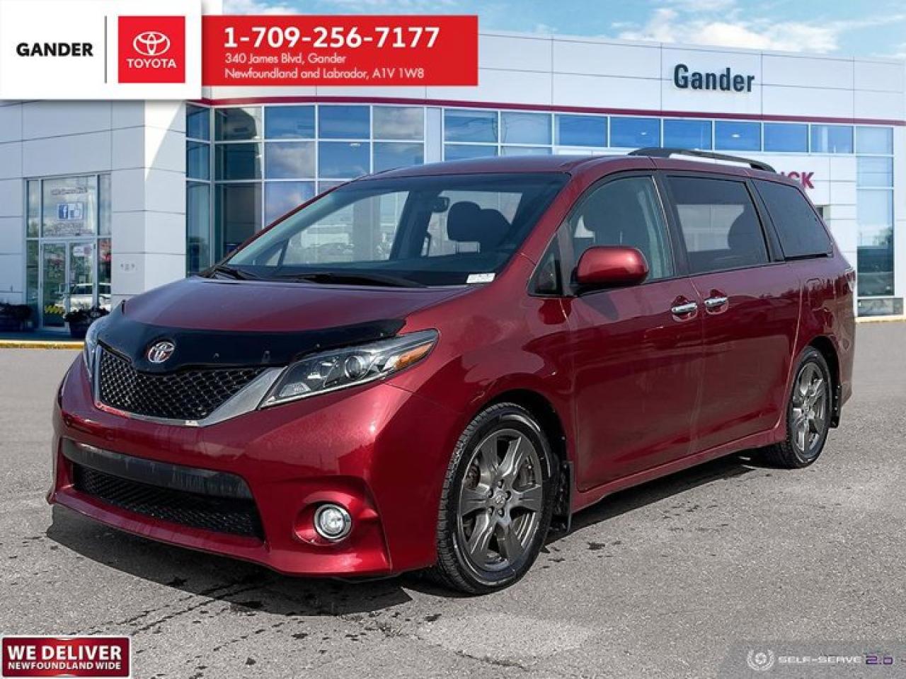 Used 2017 Toyota Sienna SE for sale in Gander, NL