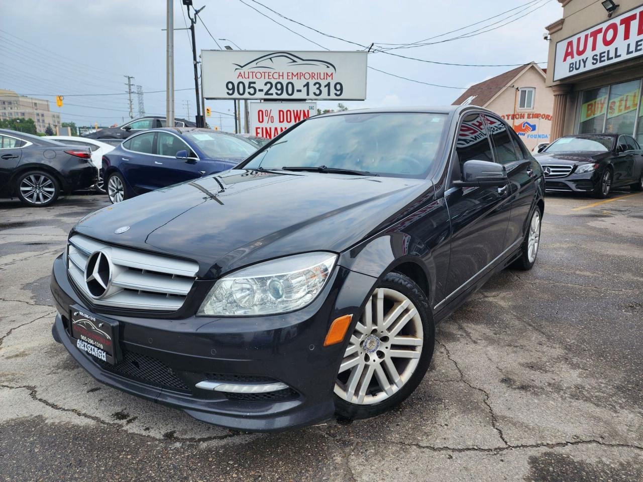 Used 2011 Mercedes-Benz C-Class C250 4Matic / Leather / Sunroof for sale in Mississauga, ON