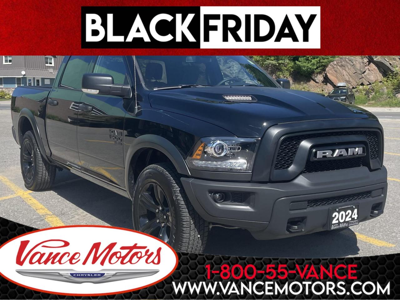 New 2024 RAM 1500 Classic Warlock 4x4 for sale in Bancroft, ON