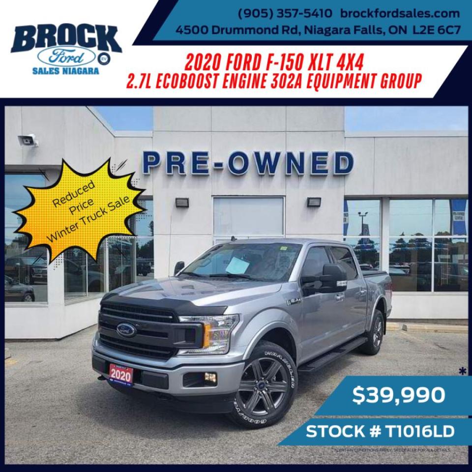 Used 2020 Ford F-150 XLT cabine SuperCrew 4RM caisse de 5,5 pi for sale in Niagara Falls, ON