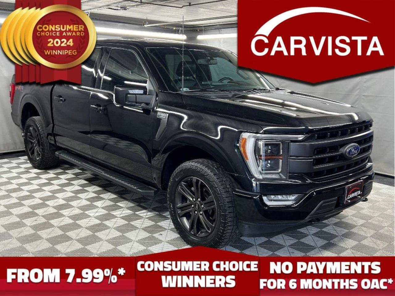 Used 2021 Ford F-150 LARIAT FX4 -5'5 BOX - 3.5L ECOBOOST/1 OWNER/502A - for sale in Winnipeg, MB