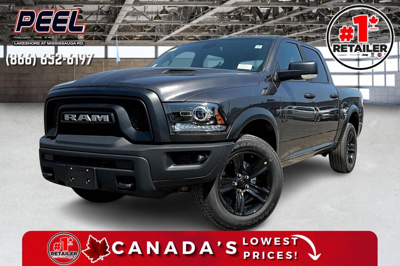 New 2024 RAM 1500 Classic WARLOCK CREW 4X4 | COLD WEATHER PKG | CARPLAY for sale in Mississauga, ON