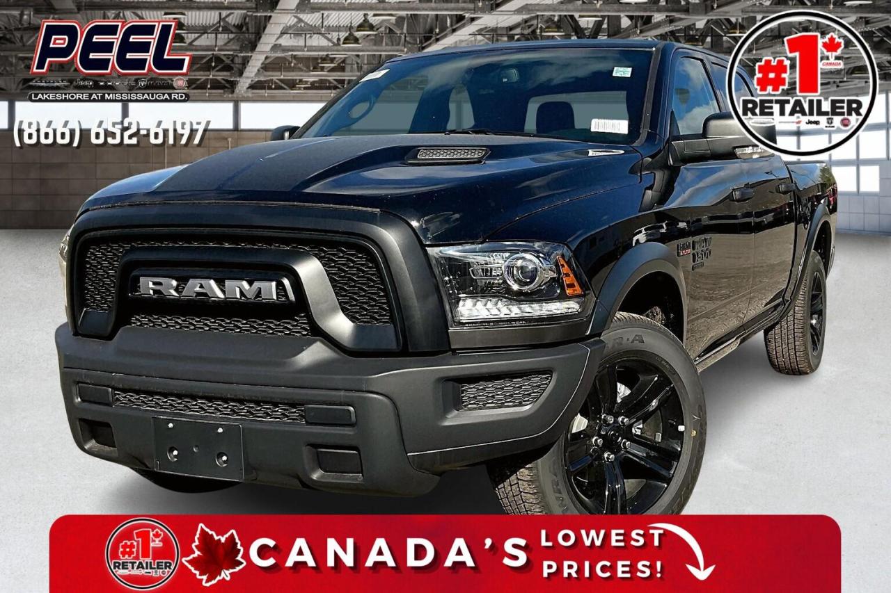 New 2024 RAM 1500 Classic WARLOCK CREW 4X4 | HEMI | BUCKETS | HITCH for sale in Mississauga, ON