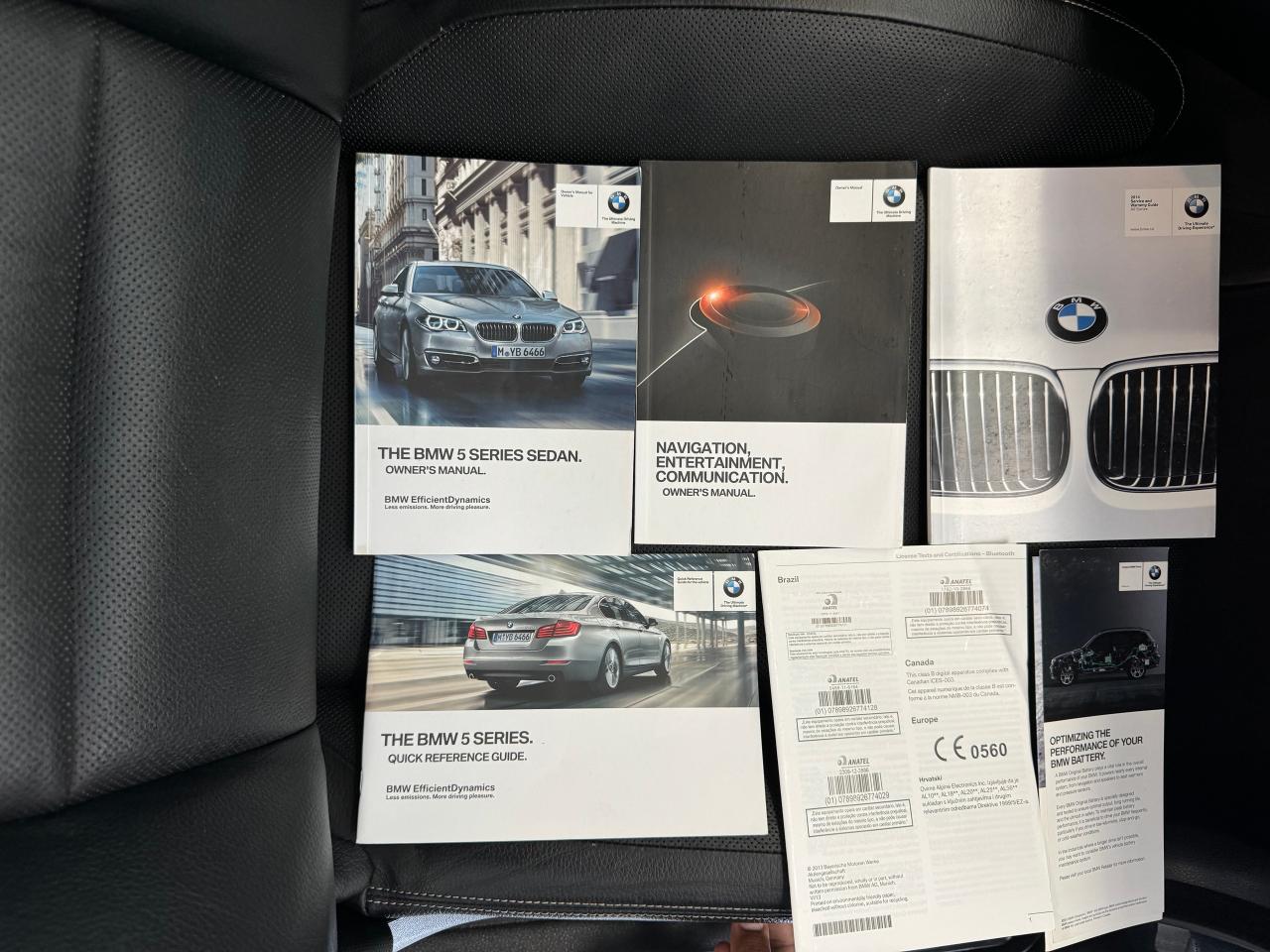 2014 BMW 5 Series 535D Xdrive+New Tires+360 CAM+Cooled Leather+GPS - Photo #27