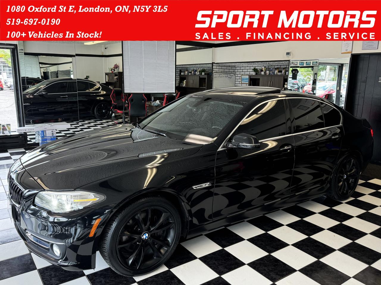 2014 BMW 5 Series 535D Xdrive+New Tires+360 CAM+Cooled Leather+GPS