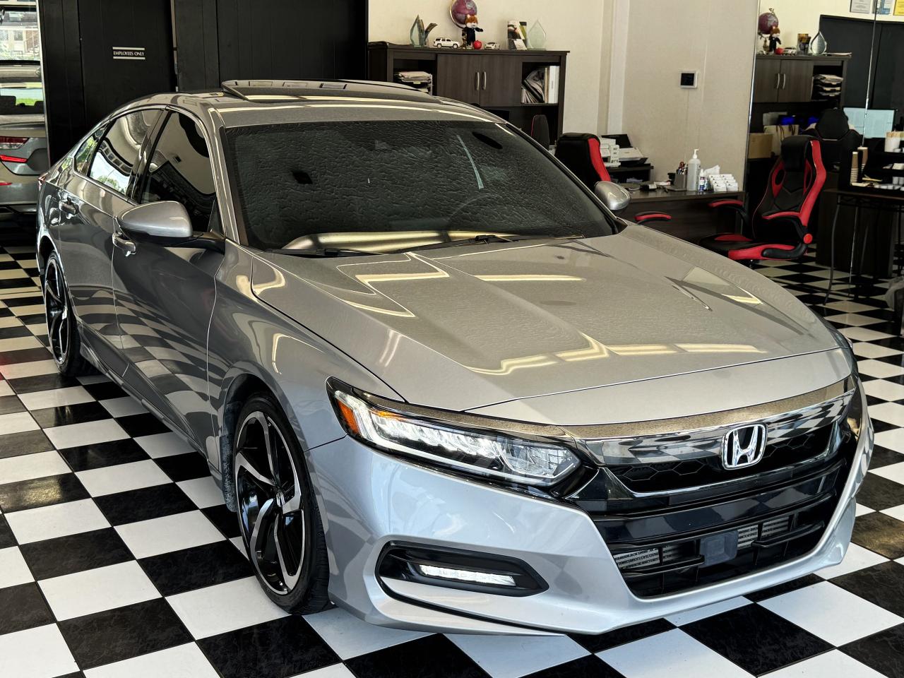 2018 Honda Accord Sport 2.0 Turbo+Roof+Adaptive Cruise+Accident Free - Photo #7