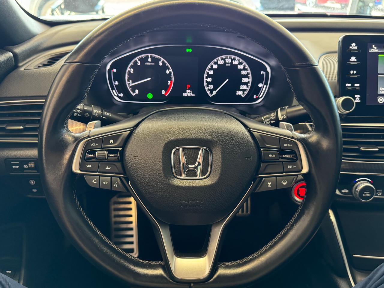 2018 Honda Accord Sport 2.0 Turbo+Roof+Adaptive Cruise+Accident Free - Photo #10