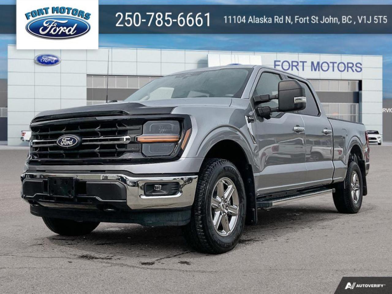 New 2024 Ford F-150 XLT  - Tow Package for sale in Fort St John, BC