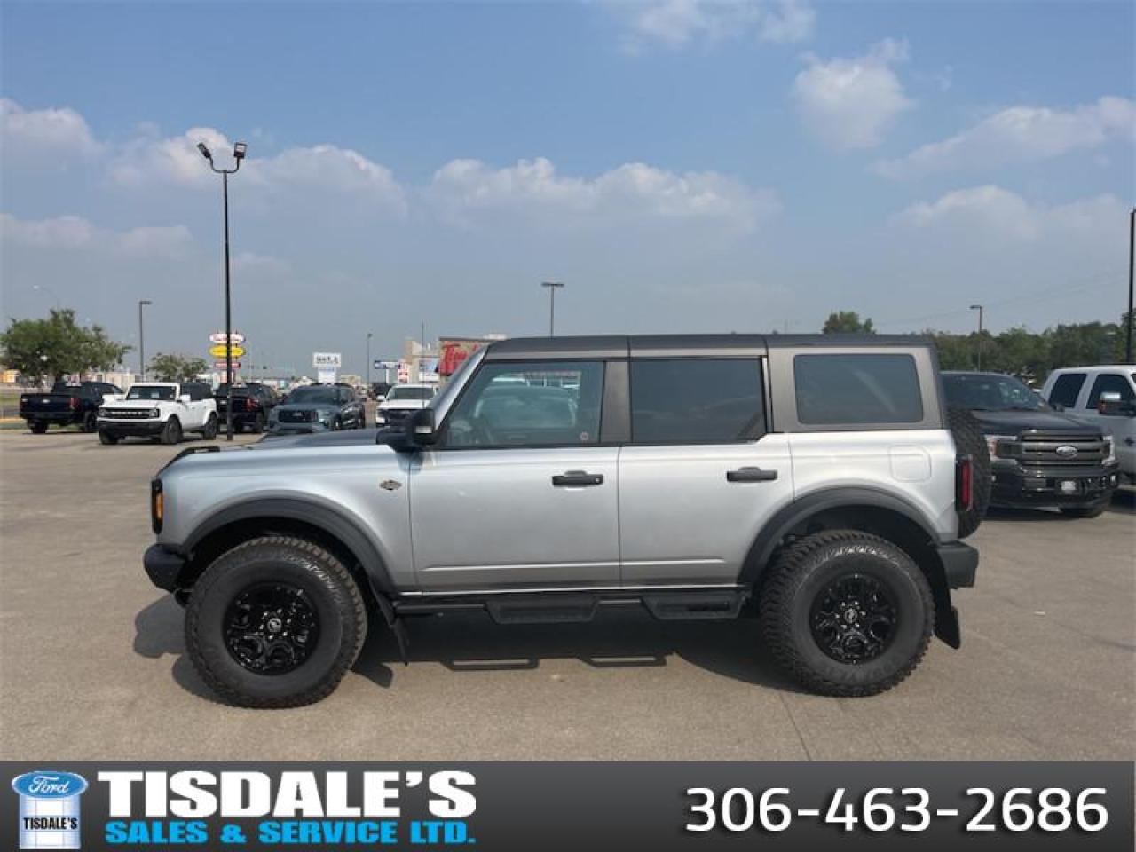 New 2024 Ford Bronco Wildtrak  - Leather Seats -  Heated Seats for sale in Kindersley, SK