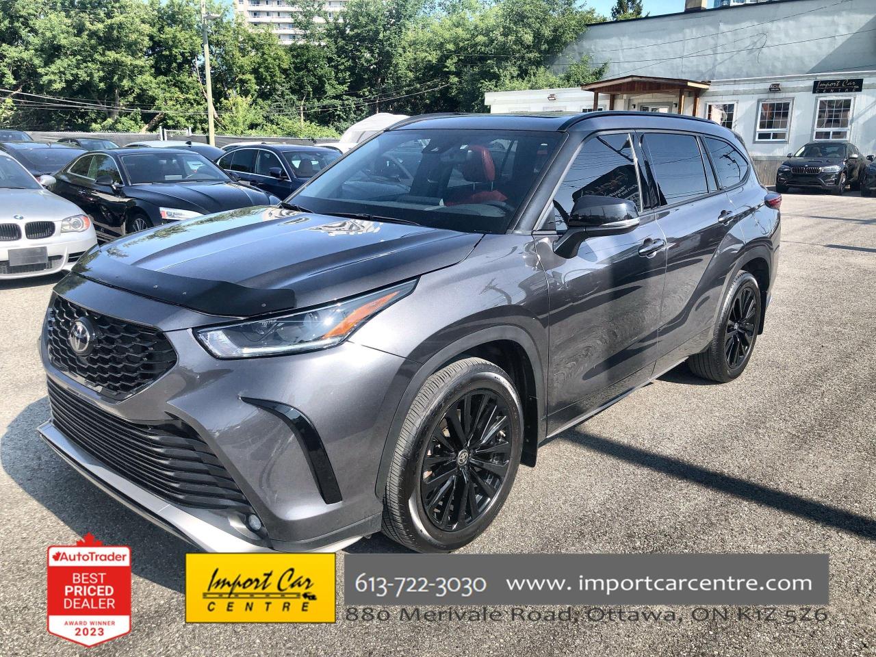 Used 2023 Toyota Highlander XSE LEATHER, ROOF, HTD. SEATS, DRIVER'S ASSIST., B for sale in Ottawa, ON