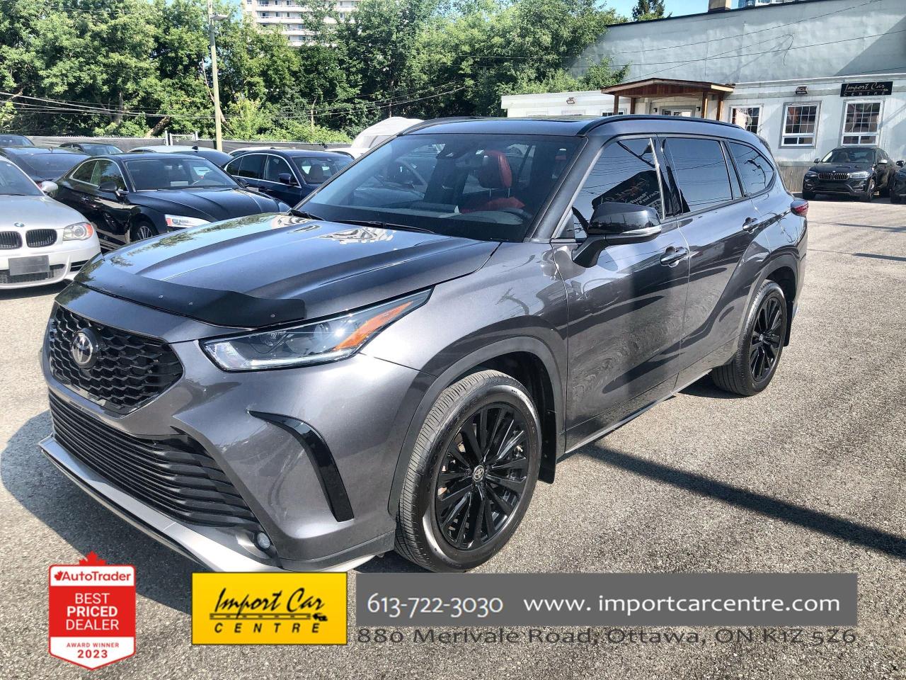 Used 2023 Toyota Highlander XSE LEATHER, ROOF, HTD. SEATS, DRIVER'S ASSIST., B for sale in Ottawa, ON