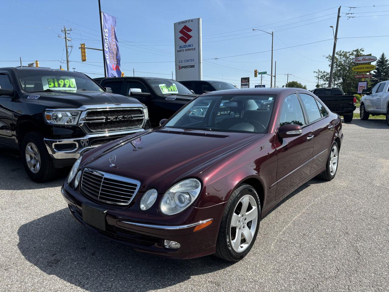 Used 2004 Mercedes-Benz E-Class 3.2L 4MATIC ~Heated Seats ~Moonroof ~LOW KM! for sale in Barrie, ON