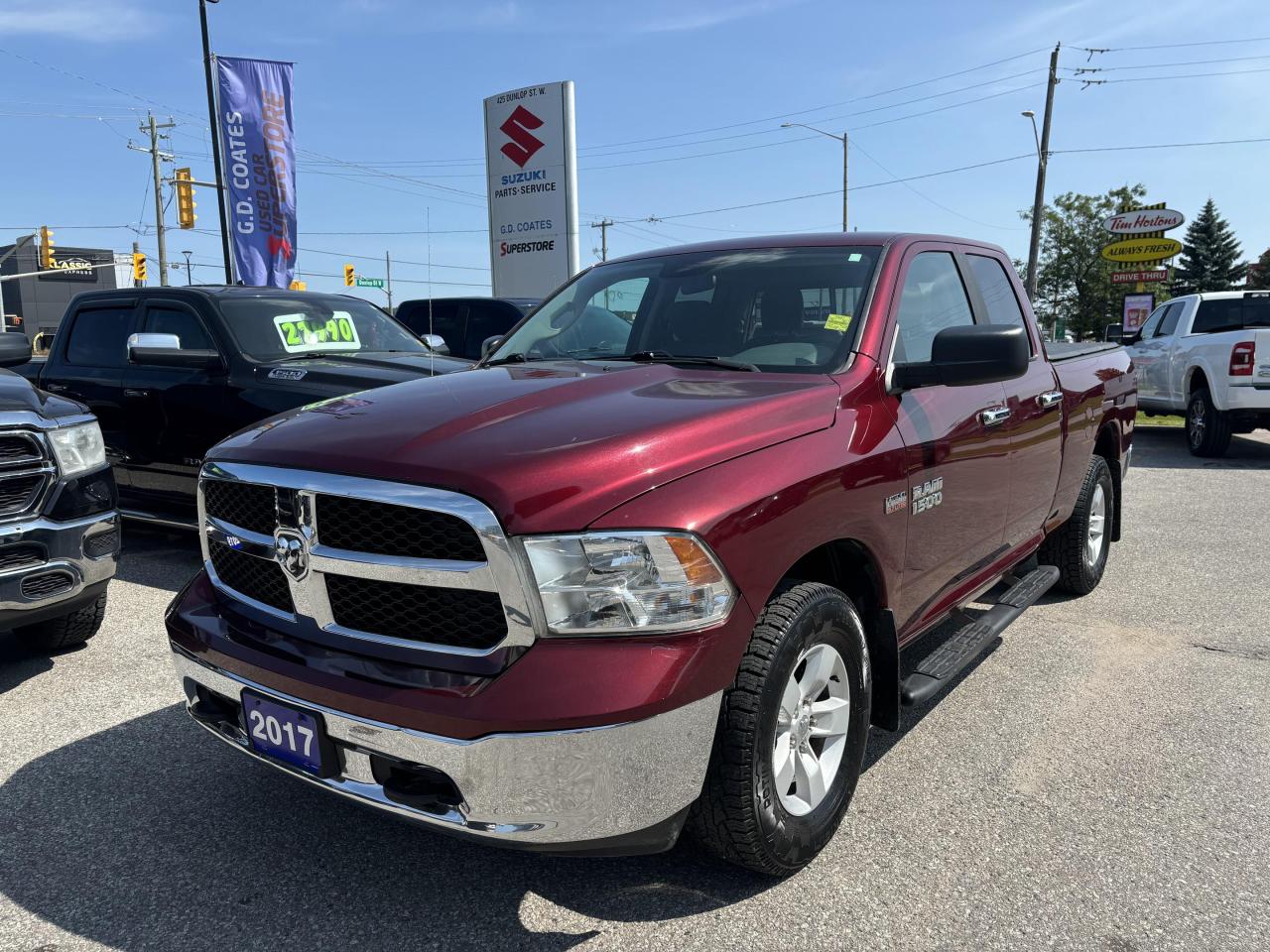 Used 2017 RAM 1500 SLT Quad Cab 4x4 ~Remote Start ~Backup Camera for sale in Barrie, ON