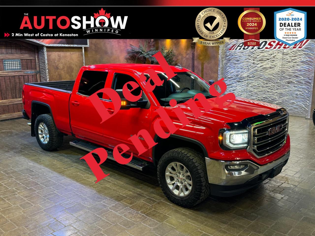 Used 2018 GMC Sierra 1500 SLE - CLEAN CARFAX!! Htd Seats, Rmt Start!! for sale in Winnipeg, MB