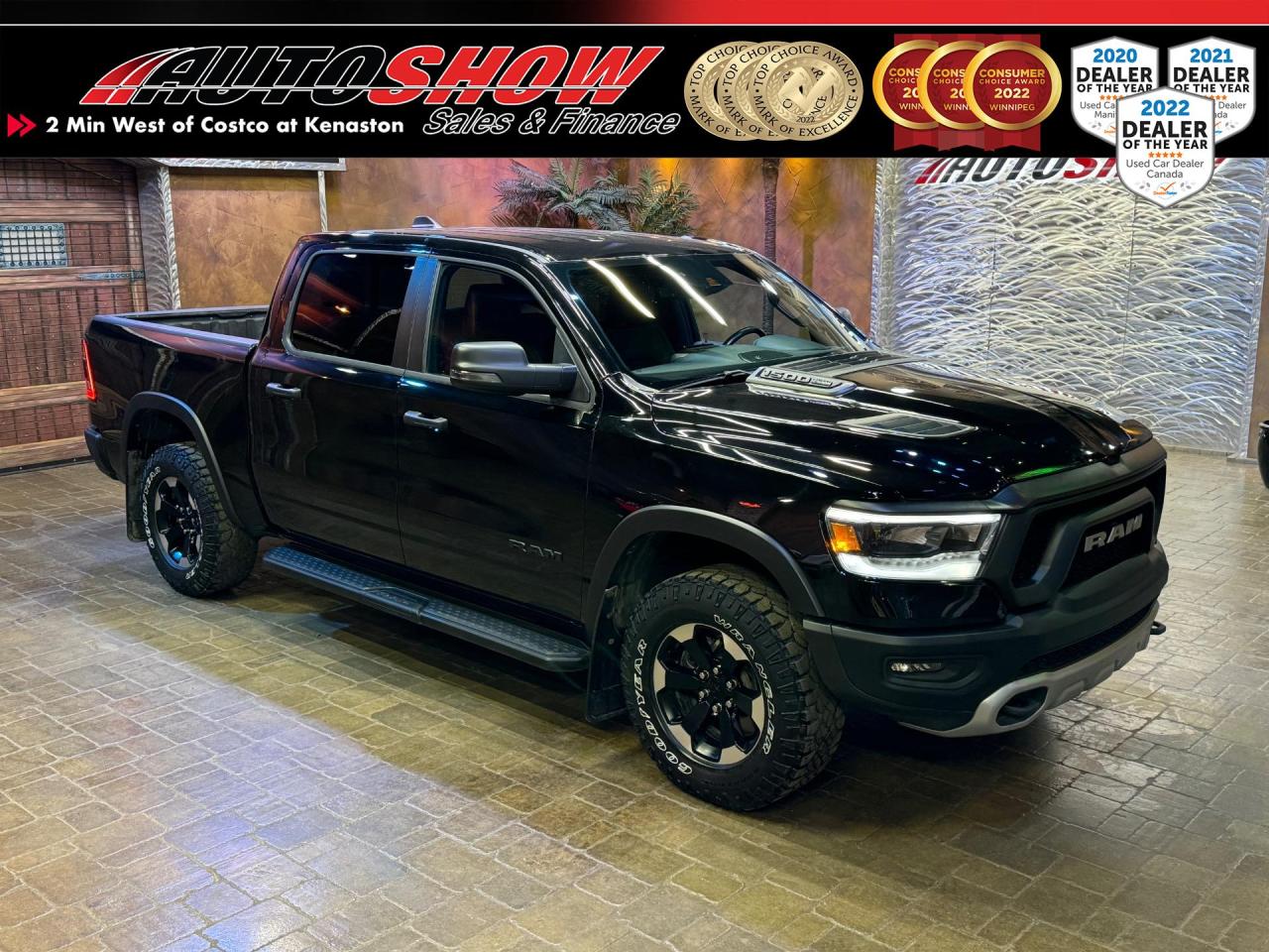 Used 2023 RAM 1500 Rebel Crew Cab - Htd Seats & Wheel, 12in Screen!! for sale in Winnipeg, MB