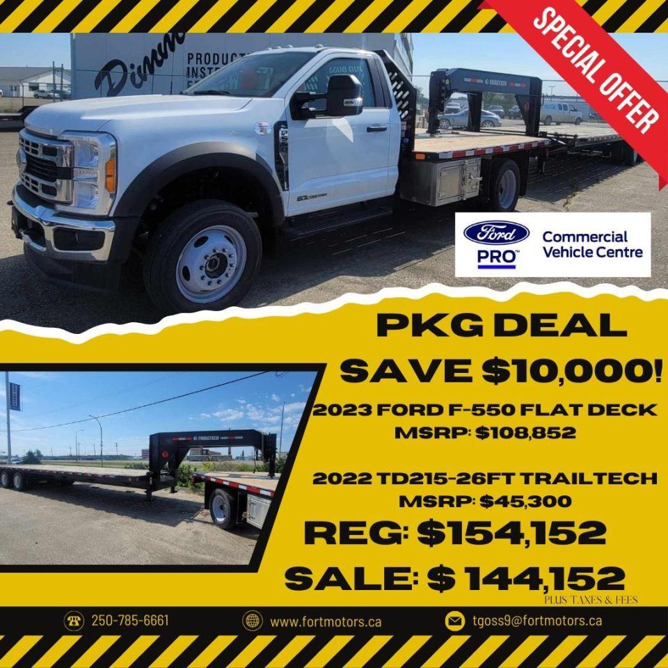 New 2023 Ford F-550  for sale in Fort St John, BC