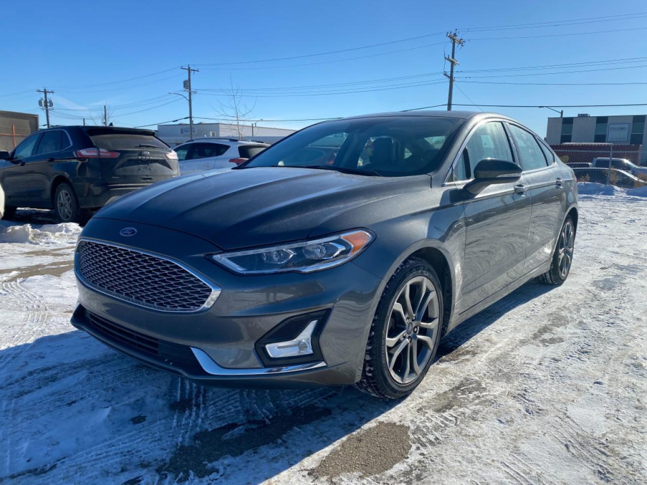 Used 2020 Ford Fusion Hybrid Titanium FWD for sale in Edmonton, AB