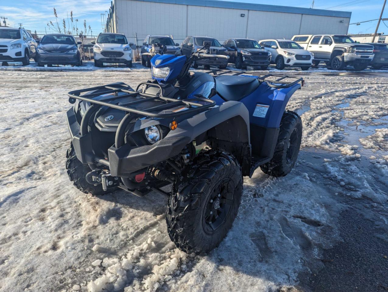 <p >Introducing the 2023 Yamaha Kodiak 450, a striking and capable ATV that brings a beautiful blue hue to your off-road adventures. Renowned for its rugged performance and versatility, the Kodiak 450 is designed to handle challenging terrains with ease. Whether youre navigating through trails or taking on tough work tasks, this ATV delivers a powerful and reliable performance.</p>
<p >The Kodiak 450, with its durable construction and dependable engine, ensures longevity and resilience in various riding conditions. Yamahas commitment to engineering excellence shines through, providing riders, whether experienced or new, with a dependable and thrilling off-road experience. Embrace the beauty and power of the 2023 Yamaha Kodiak 450 as you explore the great outdoors with confidence and style.</p>