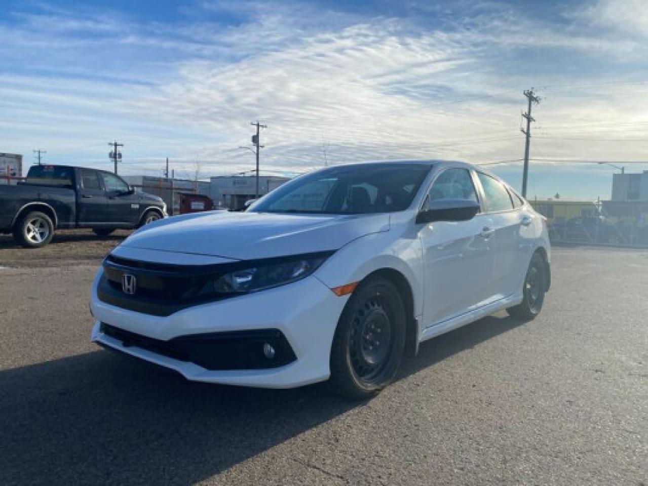 Used 2021 Honda Civic Sdn Sport CVT for sale in Edmonton, AB