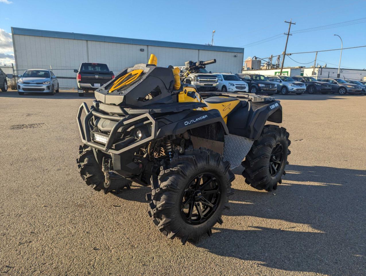 <p> </p>
<p>The 2014 Can-Am Outlander 1000 XMR stands as a testament to raw power and off-road dominance. With a commanding 976cc V-twin engine under its robust frame, this ATV unleashes an impressive 82 horsepower, making it a force to be reckoned with on any terrain. Its industry-leading performance is further enhanced by features like the Visco-Lok QE front differential, Tri-Mode Dynamic Power Steering, and a heavy-duty chassis, ensuring unparalleled strength and control.</p>
<p>Not only does the Outlander 1000 XMR boast formidable strength, but it also comes with the convenience of flexible financing options. Whether youre seeking an adrenaline-fueled adventure or a reliable workhorse for demanding tasks, this ATV is ready to tackle the toughest challenges. Plus, our commitment extends beyond the showroom, with Canada-wide delivery options to bring this powerhouse right to your doorstep. Experience the pinnacle of off-road capability with the 2014 Can-Am Outlander 1000 XMR, where strength meets versatility.</p>