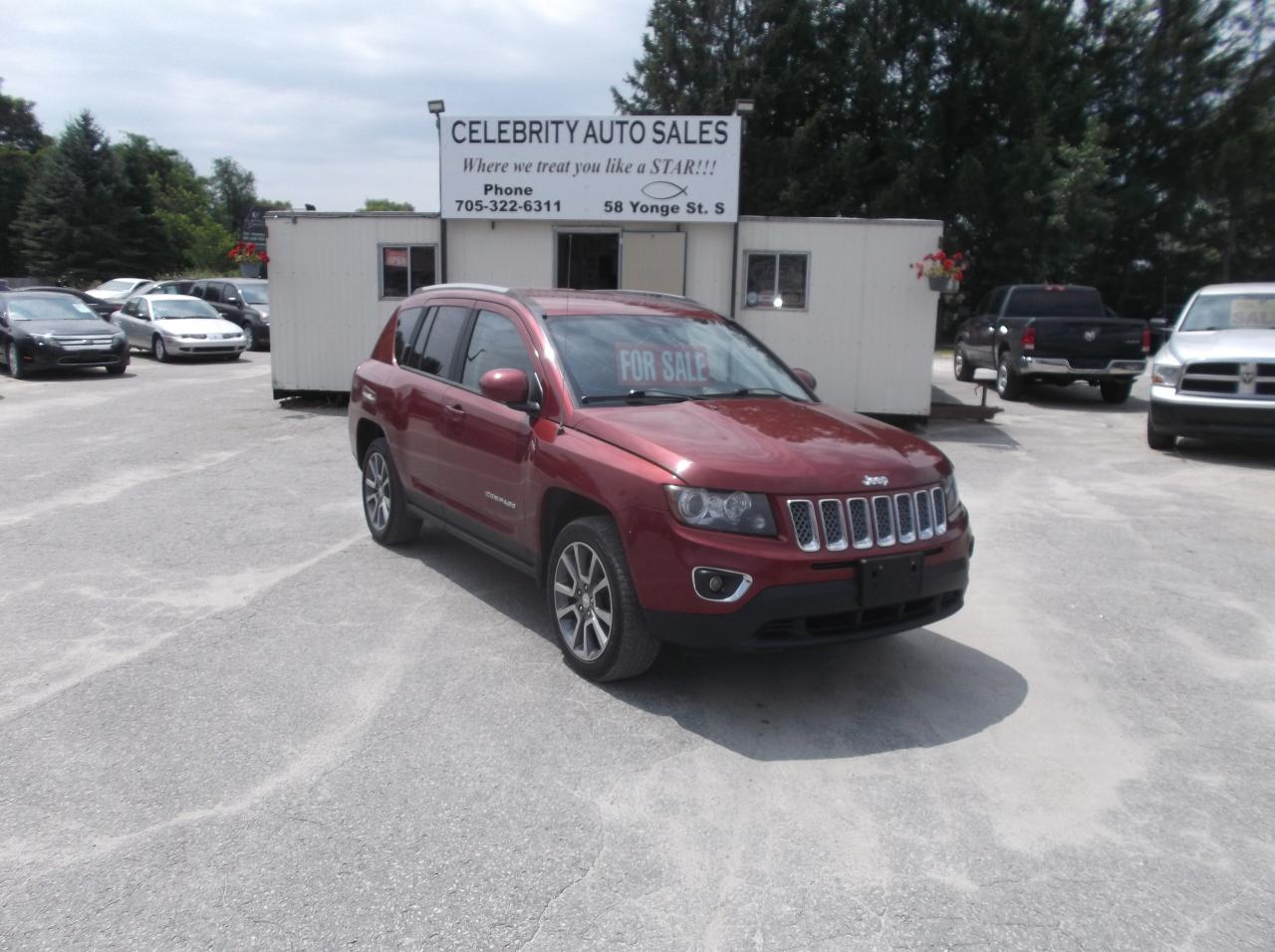 Used 2014 Jeep Compass 4X4 LIMITED for sale in Elmvale, ON