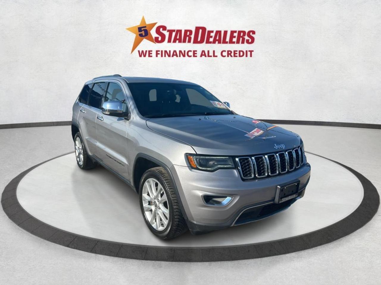 Used 2017 Jeep Grand Cherokee Limited NAV LEATHER ROOF ! WE FINANCE ALL CREDIT! for sale in London, ON