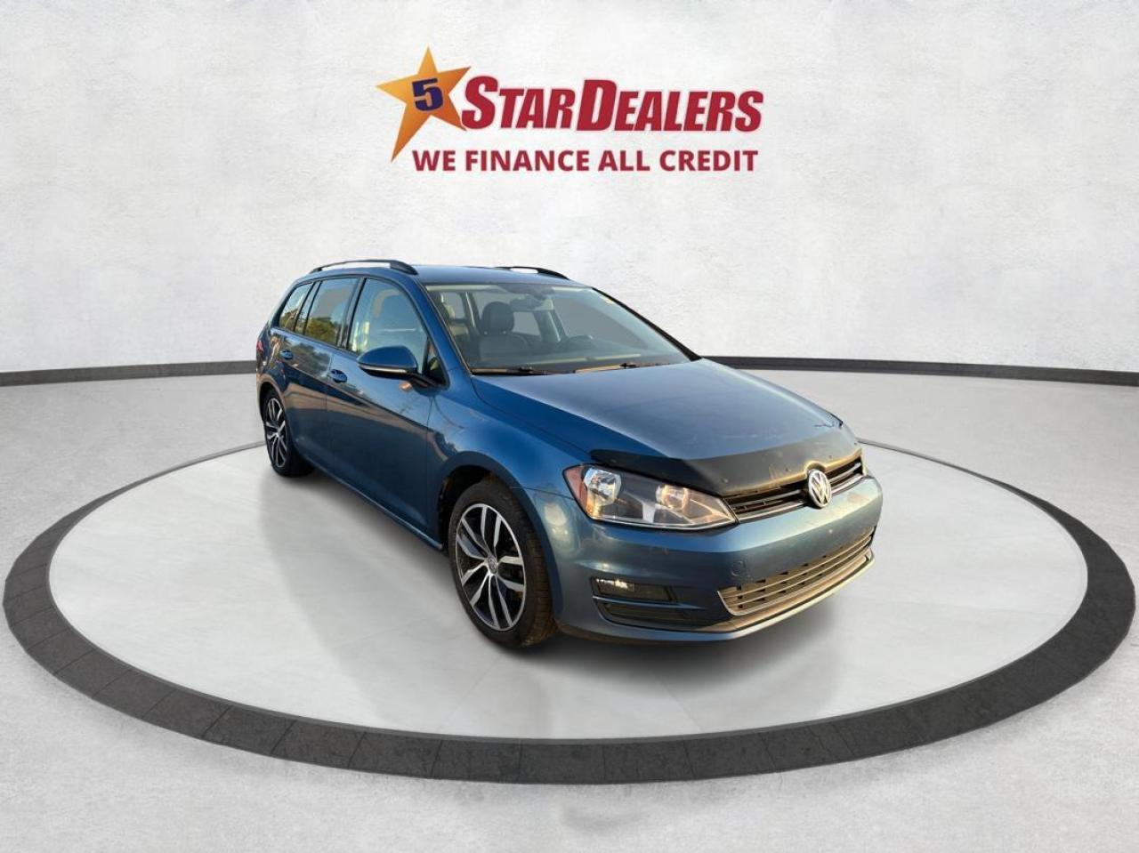 Used 2016 Volkswagen Golf Sportwagen Comfortline LEATHER LOADED! WE FINANCE ALL CREDIT! for sale in London, ON