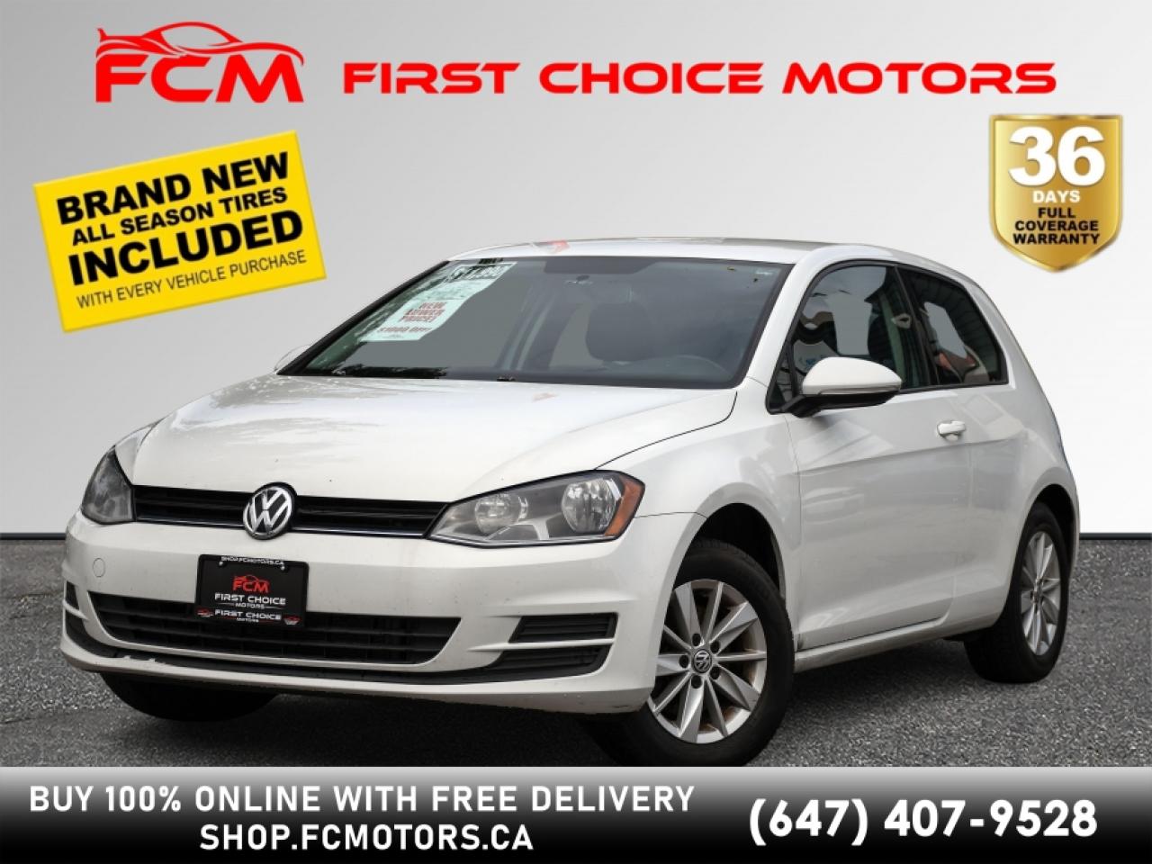 Used 2017 Volkswagen Golf TRENDLINE ~MANUAL, FULLY CERTIFIED WITH WARRANTY!! for sale in North York, ON