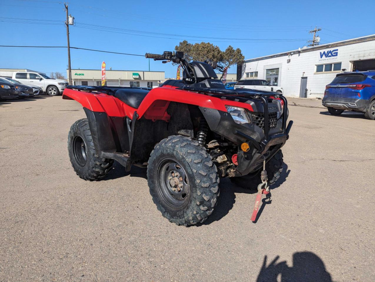 2022 Honda TRX420FM1N Rancher - Photo #3