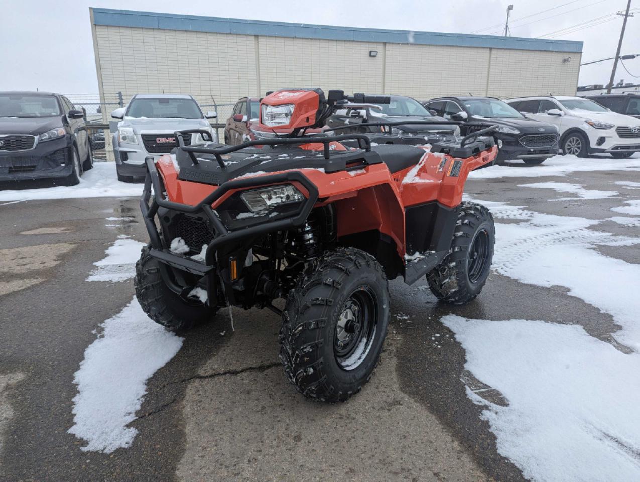 <p> </p>
<p >Introducing the 2024 Polaris Sportsman 570 with EPS, a brand new ATV that combines power, versatility, and convenience for riders of all levels. With its Electronic Power Steering (EPS) system, this ATV offers precise handling and effortless maneuverability, ensuring a smooth and controlled ride on any terrain.</p>
<p >Whether youre tackling rugged trails or handling work tasks, the Sportsman 570 is equipped to excel. With financing options available, owning this ATV is more accessible than ever, allowing you to enjoy its performance and capabilities without breaking the bank. Additionally, take advantage of our free Canada-wide delivery service, bringing the 2024 Polaris Sportsman 570 directly to your doorstep, ensuring a hassle-free ownership experience.</p>
<p >Experience the thrill of off-road adventure with the 2024 Polaris Sportsman 570 with EPS. With its brand new status, financing options, and free delivery across Canada, theres never been a better time to elevate your riding experience. Dont miss out on the opportunity to explore new trails and conquer new challenges with this versatile and reliable ATV.</p>