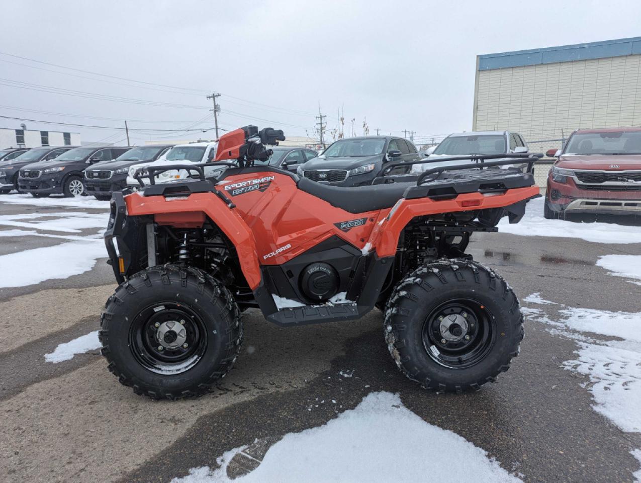 2024 Polaris Sportsman 570 EPS $83 B/W - Photo #3